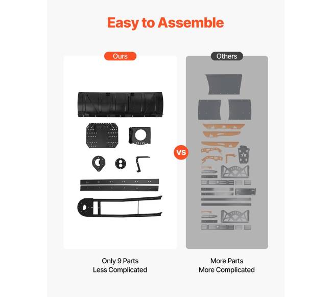 1524 mm universalus sniego valymo priedas ATV6
