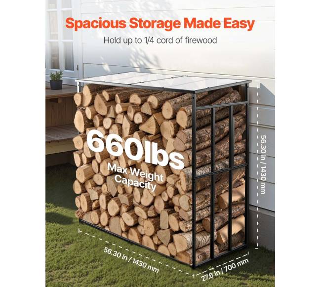 Malkų laikiklis su šlaitiniu stogu, 143cm3