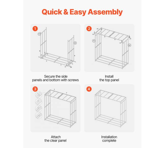 Malkų laikiklis su šlaitiniu stogu, 143cm4