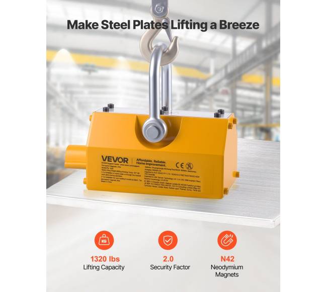 Nuolatinis magnetinis keltuvas 600 kg1