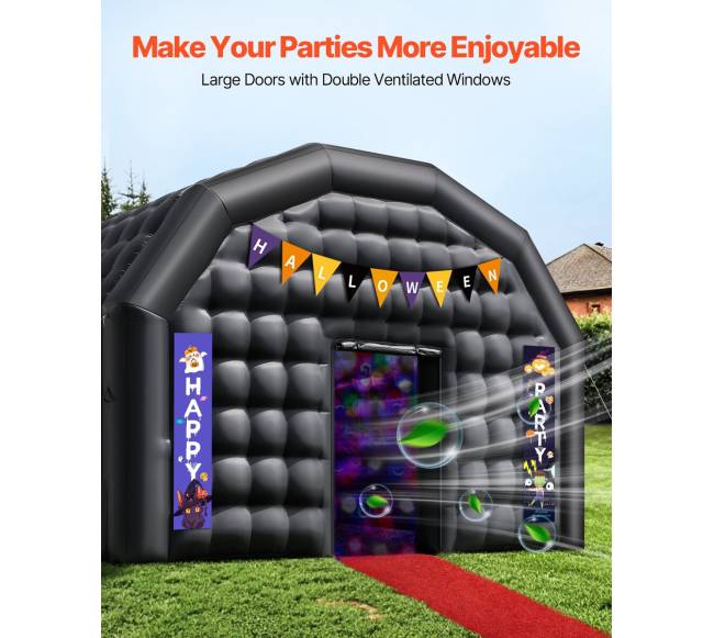 Pripučiama renginių palapinė su oro ventiliatoriumi3