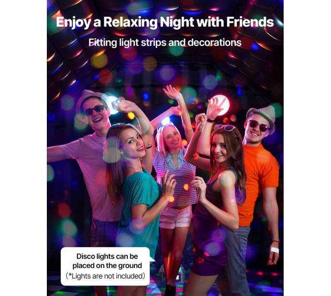 Pripučiama renginių palapinė su oro ventiliatoriumi5