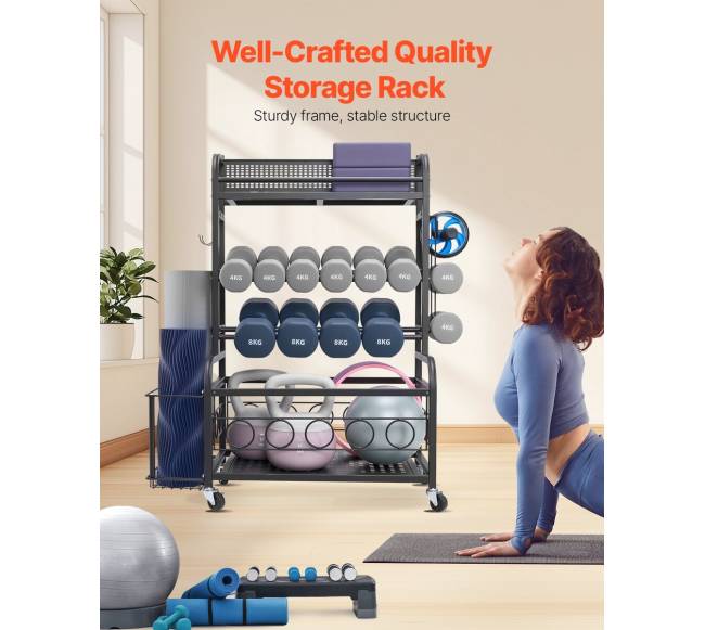 Treniruoklių kilimėlių laikiklis su kabliais2