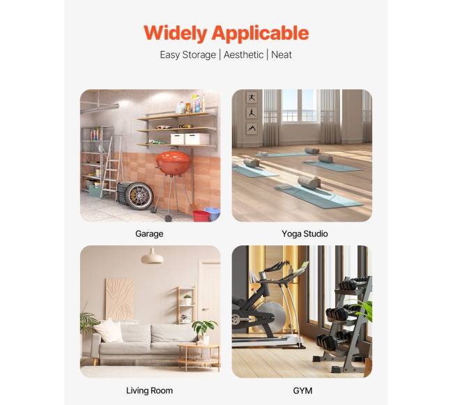 Treniruoklių kilimėlių laikiklis su kabliais5