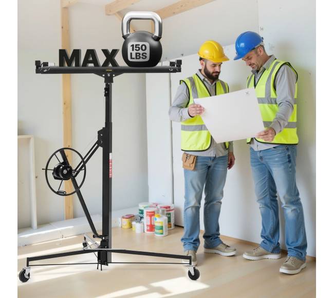 3353 mm gipso kartono pakėlėjas su teleskopine rankena7