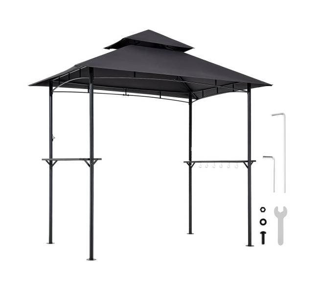 Lauko kepsninės pavėsinė 2,43 x 1,5 m8