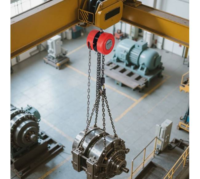 Rankinis grandininis keltuvas, 1 tonos talpa7