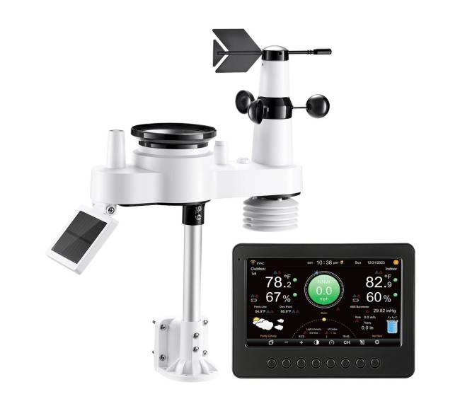 7-in-1 belaidė oro stotis su Wi-Fi0