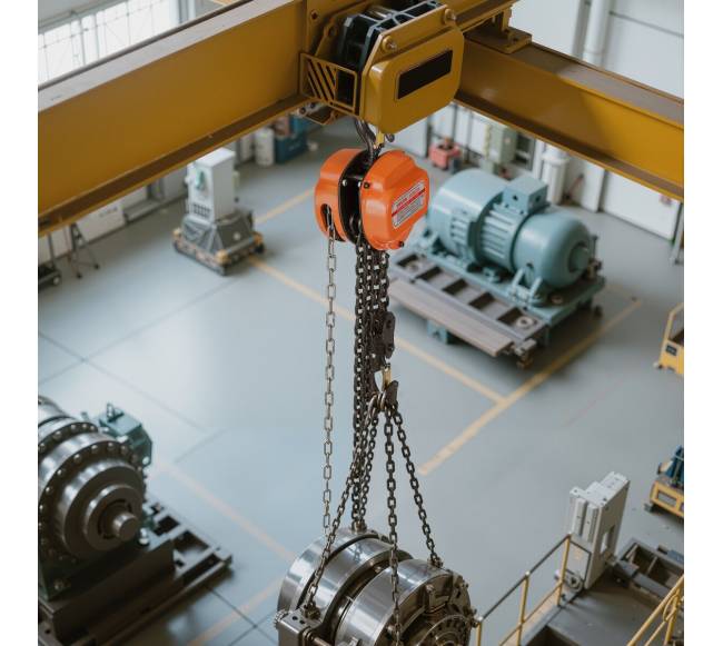 Rankinis grandininis keltuvas, 3 t, 6 m7