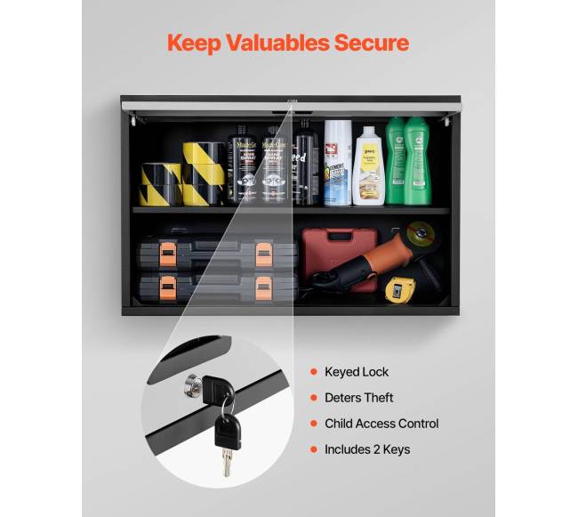 Metalinė sieninė spintelė su durelėmis4