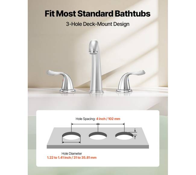 Romėniškas vonios kranas su krioklio funkcija2