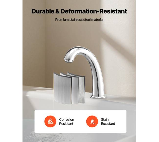 Romėniškas vonios kranas su krioklio funkcija3