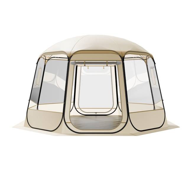 Iššokanti burbulinė palapinė 10-12 asmenims0