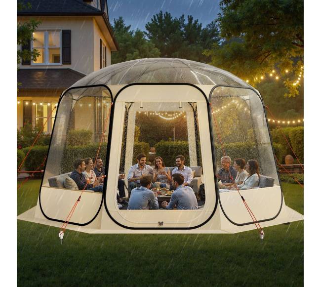 Iššokanti burbulinė palapinė 10-12 asmenims7