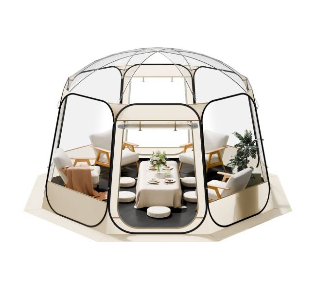 Iššokanti burbulinė palapinė 10-12 asmenims10