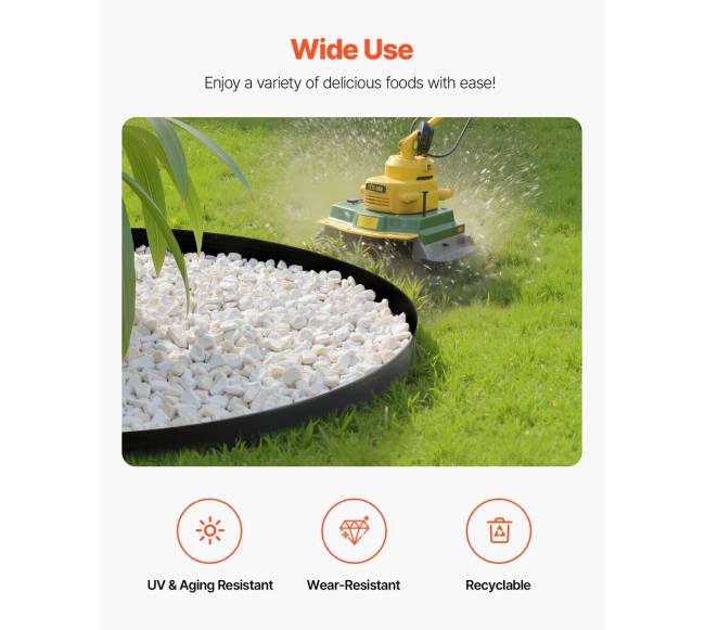 Plastikinė sodo bortų juosta 1000x10 cm5