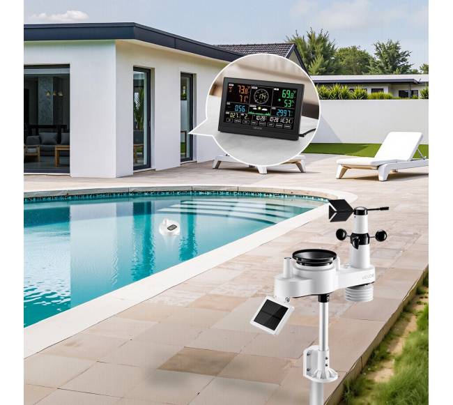 7-in-1 lauko orų stotis su išmaniąją programėle7