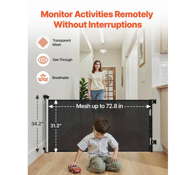 Ištraukiami vartai vaikams ir augintiniams3