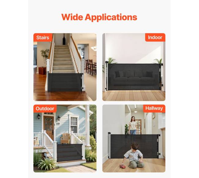 Ištraukiami vartai vaikams ir augintiniams6