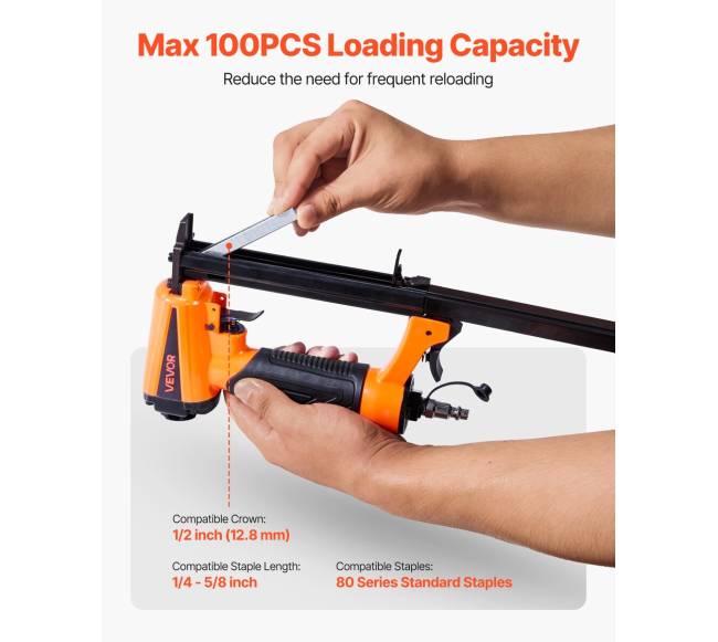 Pneumatinis kablių pistoletas medienai, apmušalams2