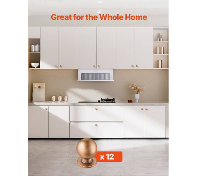 Spintelės rankenėlės, 12 vnt., antikinės žalvario5