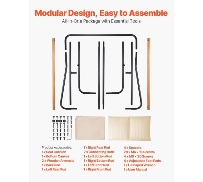 Metalinė minkšta kėdė su medinėmis atramomis5
