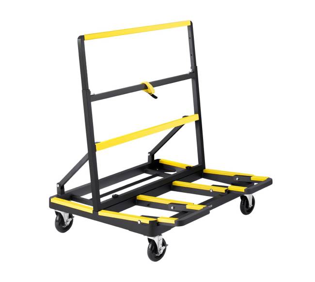 Gipso kartono vežimėlis su ratukais0