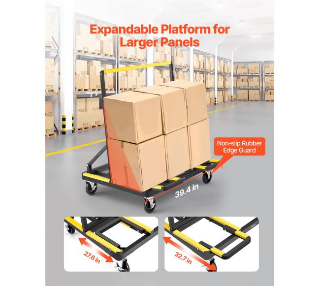 Gipso kartono vežimėlis su ratukais2