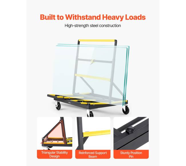 Gipso kartono vežimėlis su ratukais5