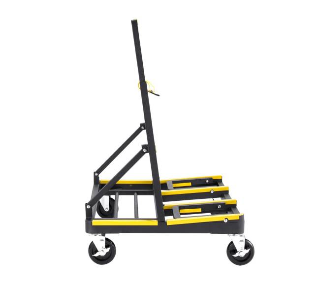 Gipso kartono vežimėlis su ratukais8