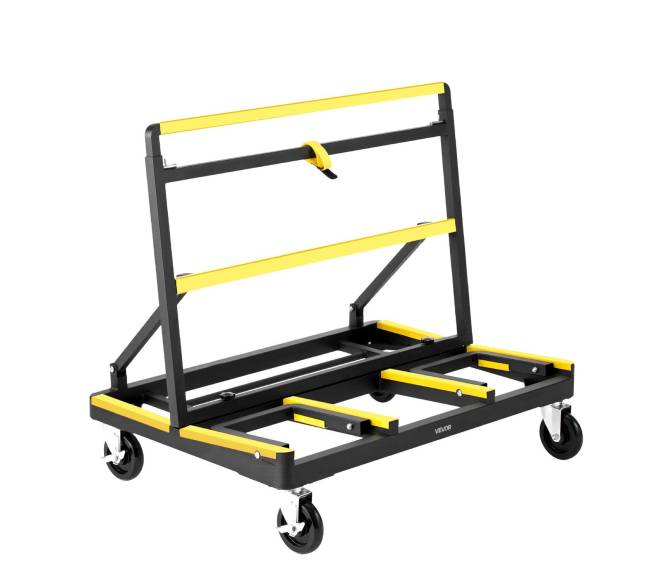 Gipso kartono vežimėlis su ratukais10