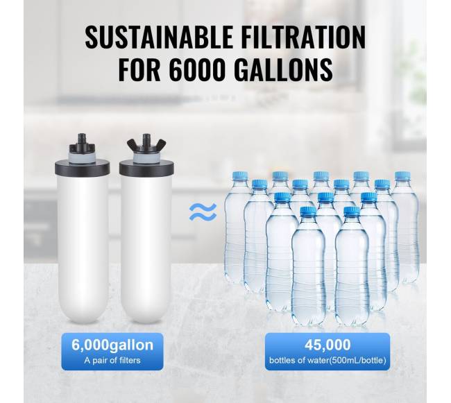 Gravitacinė vandens filtravimo sistema 2.25G3