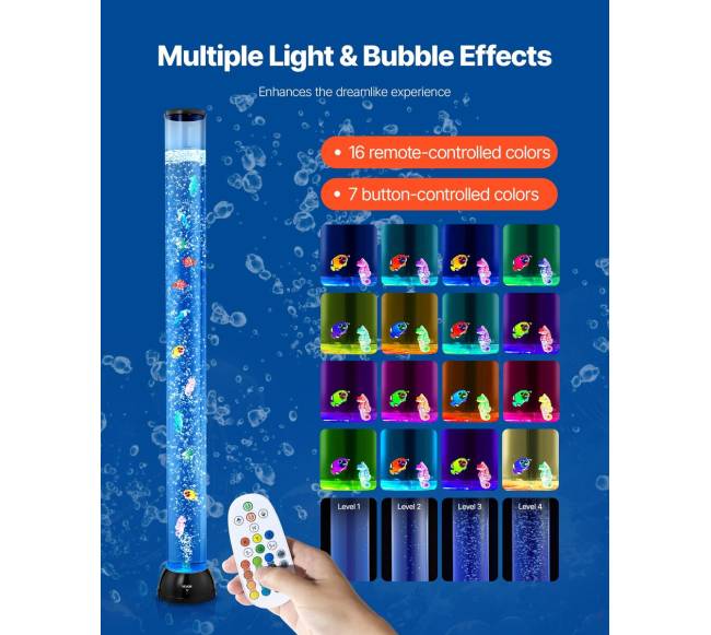 120 cm sensorinė burbulinė lempa2