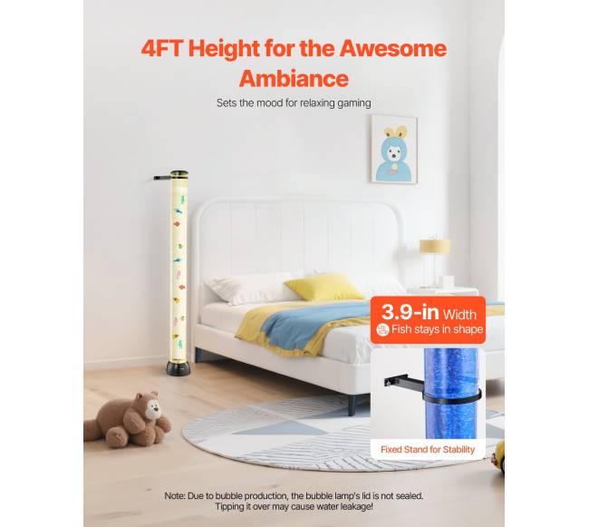 120 cm sensorinė burbulinė lempa3