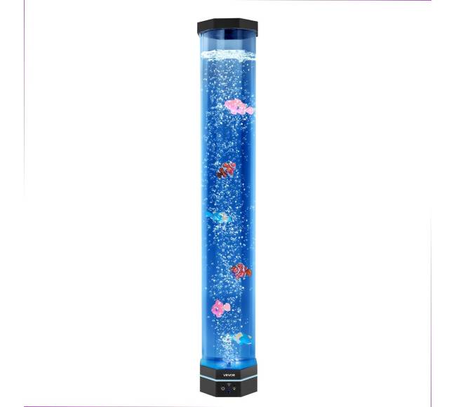 16 spalvų akvariumo burbulų lempa9