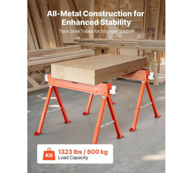 Sulankstoma pjūklo arklio pora, 600 kg talpa2