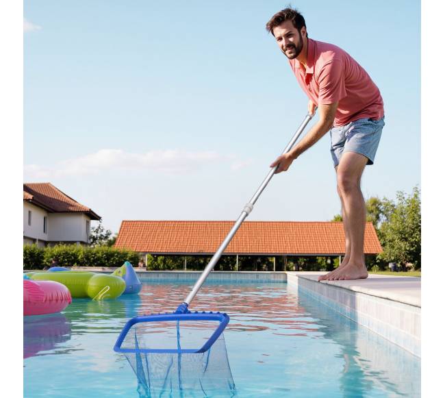 Reguliuojamas baseino valymo teleskopinis kotas7