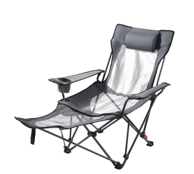 Reguliuojama sulankstoma kėdė stovyklavimui8