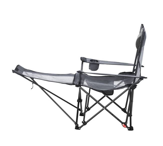 Reguliuojama sulankstoma kėdė stovyklavimui10