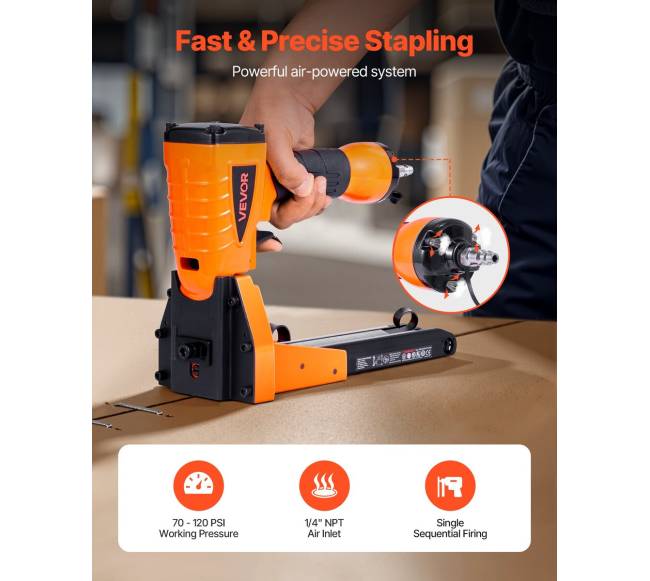 Pneumatinis dėžių kablių pistoletas1