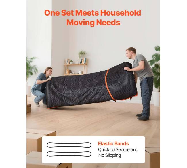 Perkraustymo antklodės 6 vnt, 2032 x 1829 mm3