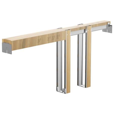 Kišeninių durų rėmas svetainei, 610-762mm pločio0