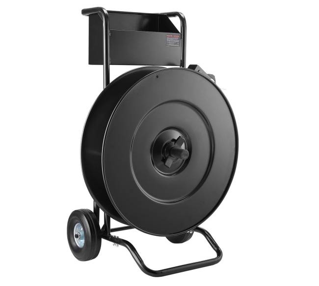 Diržų vežimėlis su diskiniu stabdžiu ir dėklu8