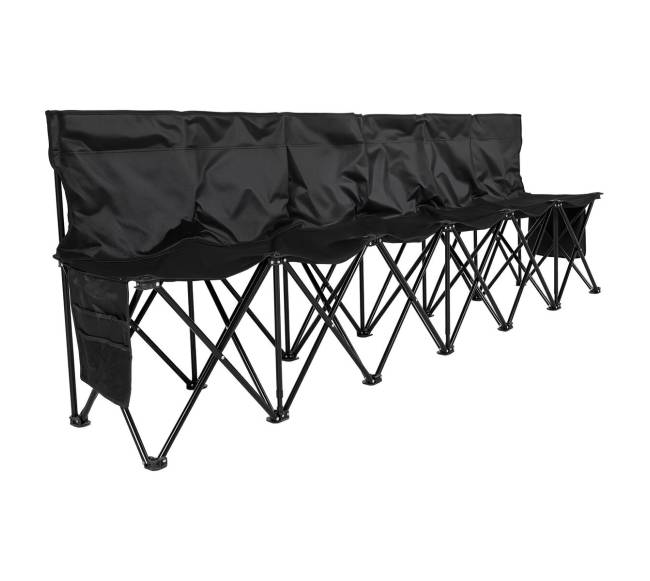 Sulankstoma futbolo kėdutė su kišenėmis0