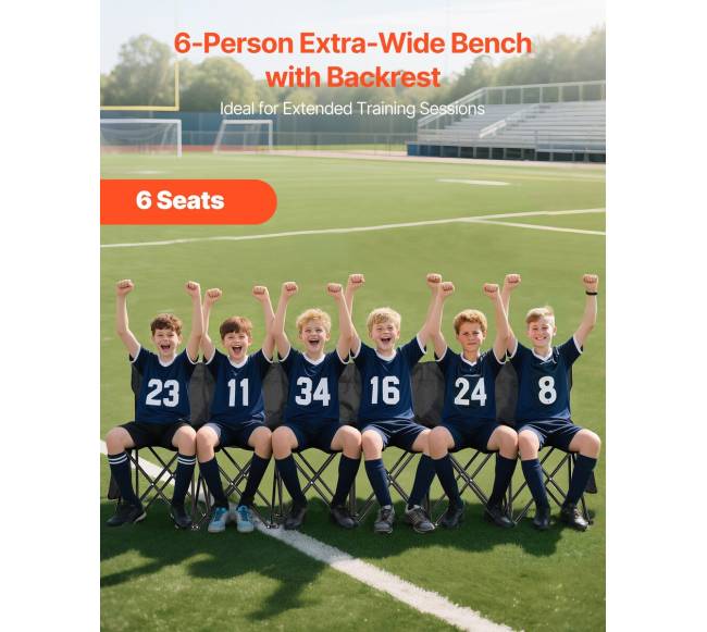 Sulankstoma futbolo kėdutė su kišenėmis1