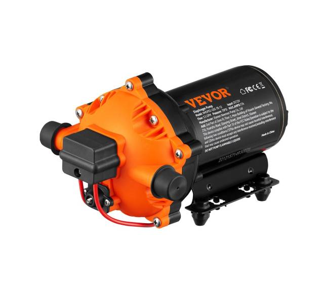 Vandens diafragminis siurblys, 12V, 5.5 GPM, 70 PSI0