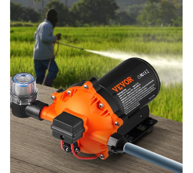 Vandens diafragminis siurblys, 12V, 5.5 GPM, 70 PSI7