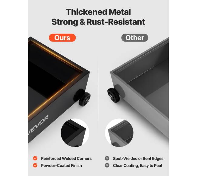 Žeminis tepalo surinkimo padėklas su rankine pompa5