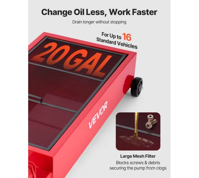 Plokščiaus formos naftos drenažo bakelis, 75,7 L2