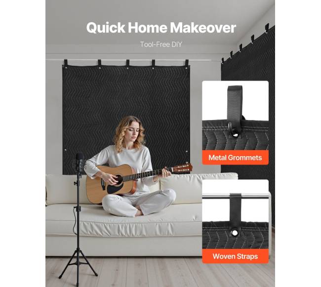 Garso slopinimo antklodės, 203 x 122 cm5